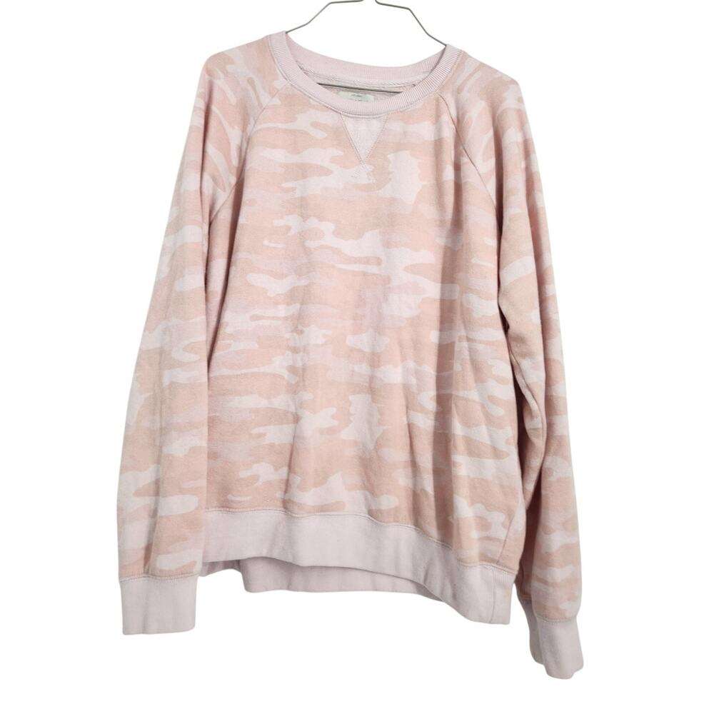 Lucky Brand Pink Long Sleeve Sweater - Women's Size Large